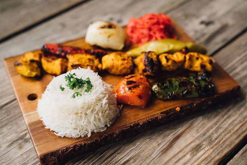 Mediterranean-Indian Fusion Food
